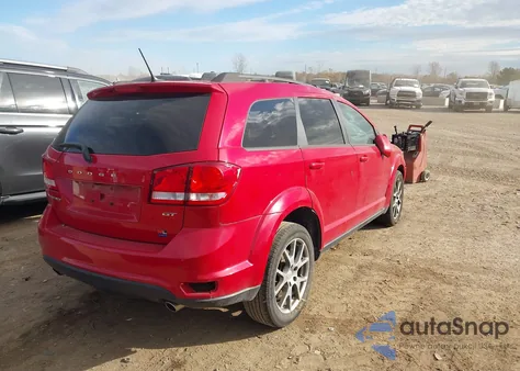 2017 Dodge Journey Gt из США, поврежденный, VIN 3C4PDCEG9HT705274